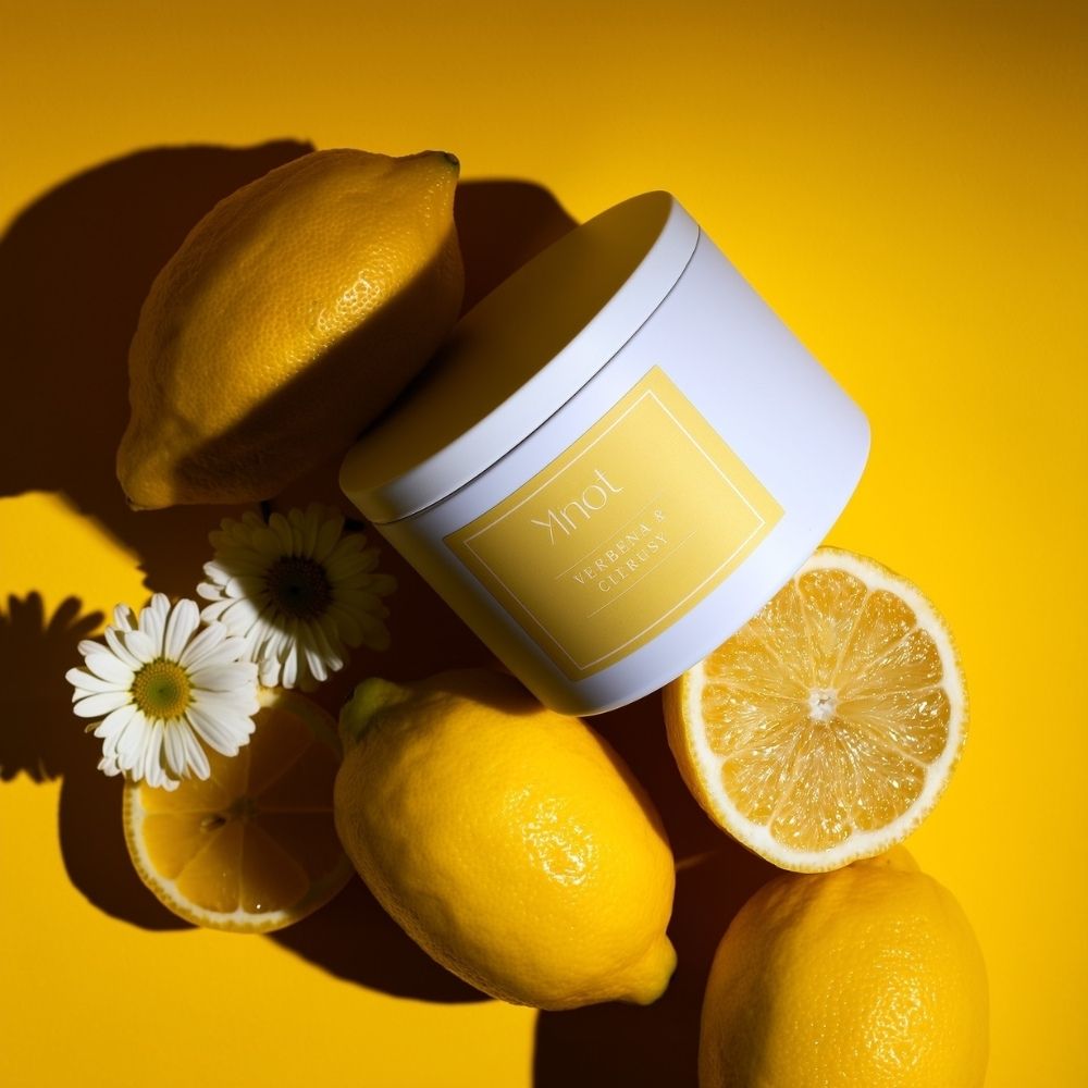 Sójová svíčka KNOT - Verbena a Citrusy